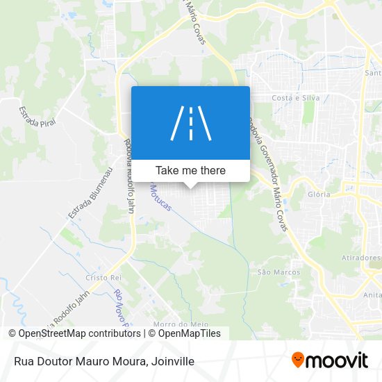 Rua Doutor Mauro Moura map