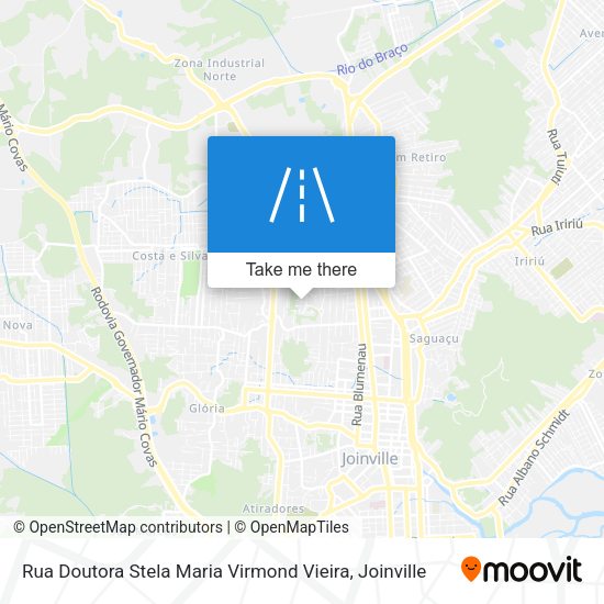 Rua Doutora Stela Maria Virmond Vieira map