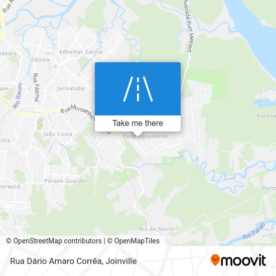 Rua Dário Amaro Corrêa map
