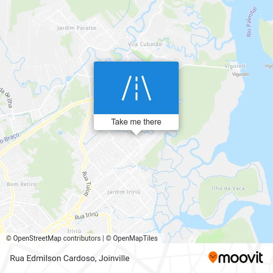 Rua Edmilson Cardoso map