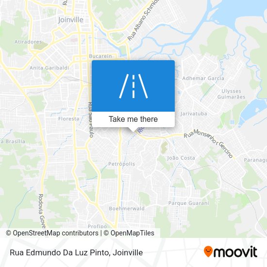 Rua Edmundo Da Luz Pinto map