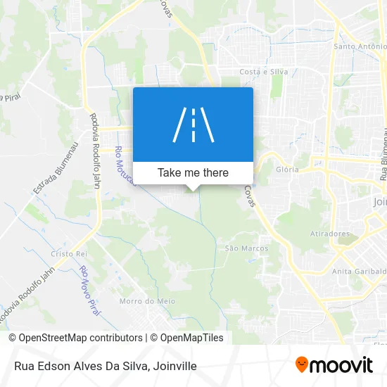 Rua Edson Alves Da Silva map