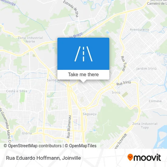 Rua Eduardo Hoffmann map