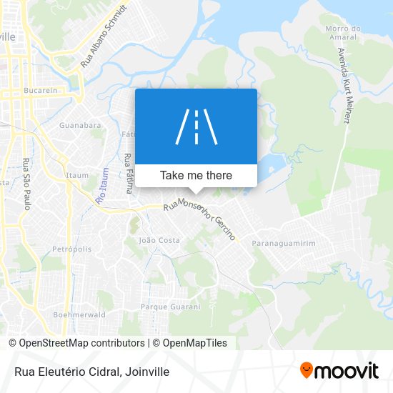 Rua Eleutério Cidral map