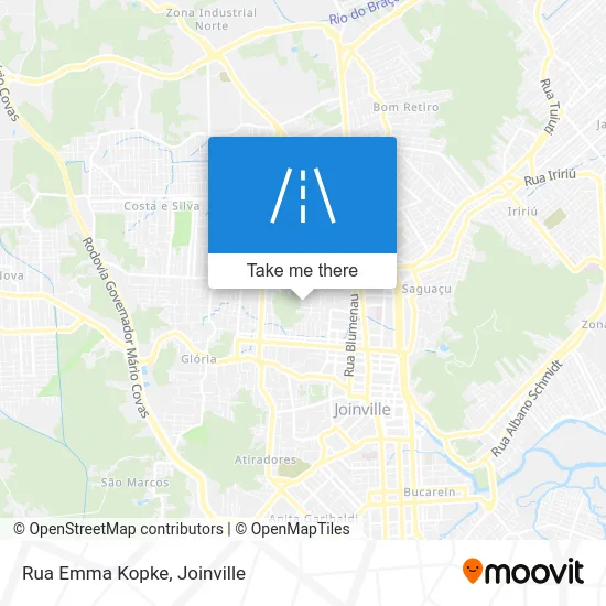 Rua Emma Kopke map