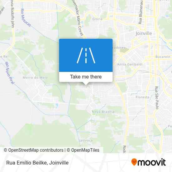 Rua Emílio Beilke map