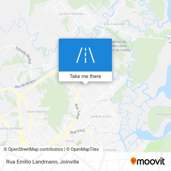 Rua Emílio Landmann map