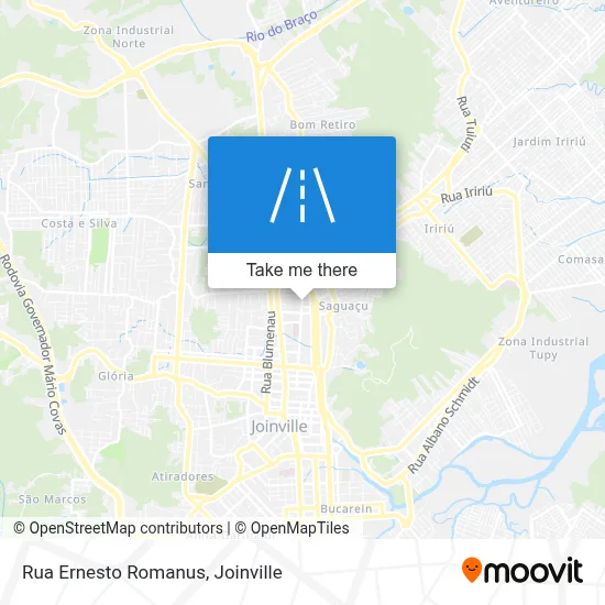 Rua Ernesto Romanus map