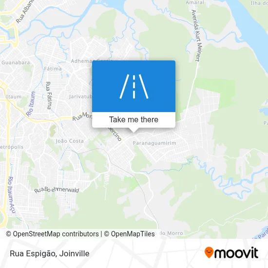 Rua Espigão map