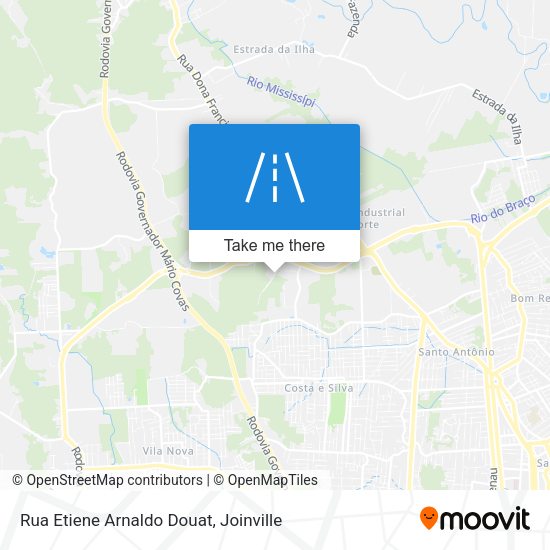 Rua Etiene Arnaldo Douat map