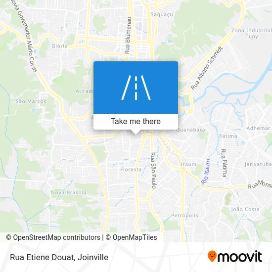 Rua Etiene Douat map