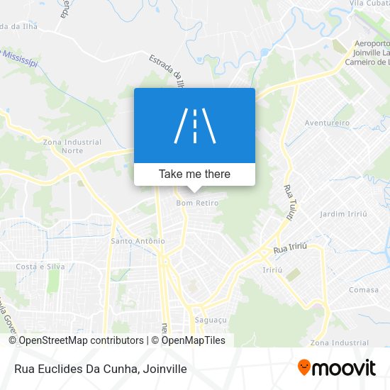 Rua Euclides Da Cunha map