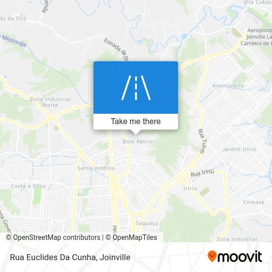 Rua Euclides Da Cunha map