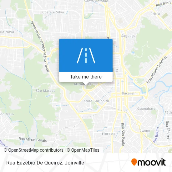 Rua Euzébio De Queiroz map