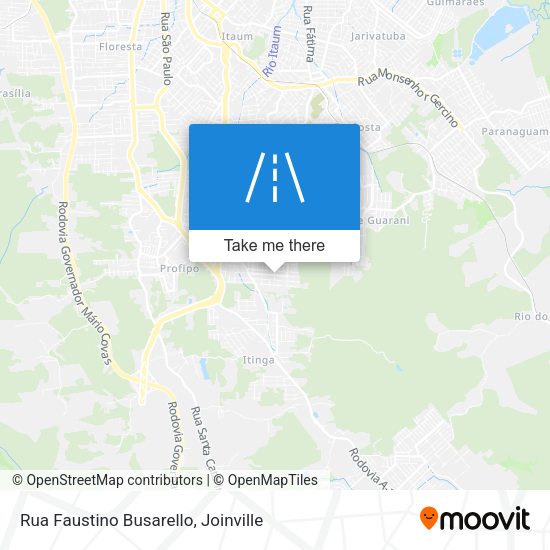 Rua Faustino Busarello map