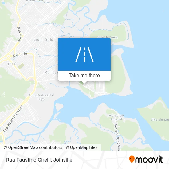 Rua Faustino Girelli map
