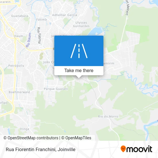Rua Fiorentin Franchini map