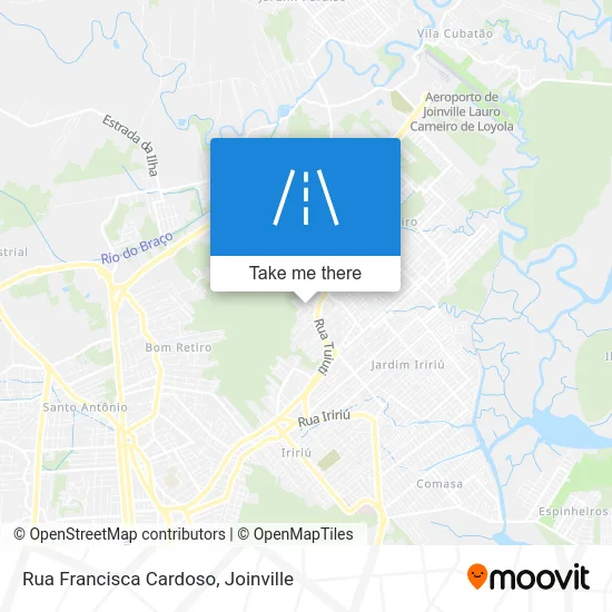Rua Francisca Cardoso map