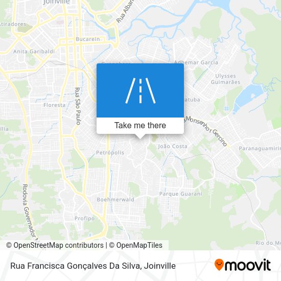 Rua Francisca Gonçalves Da Silva map