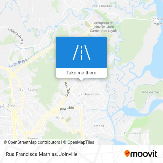 Rua Francisca Mathias map