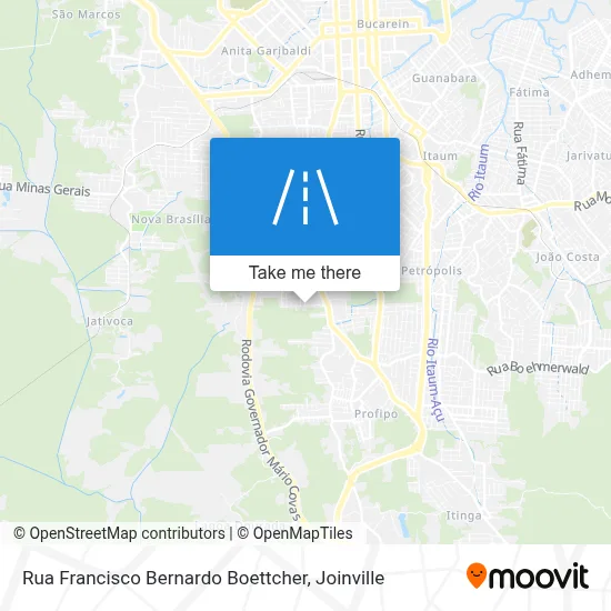 Rua Francisco Bernardo Boettcher map