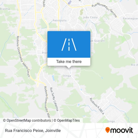Rua Francisco Peixe map
