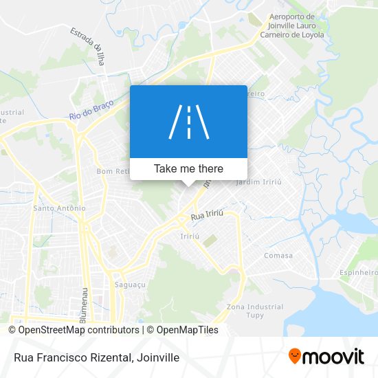 Rua Francisco Rizental map