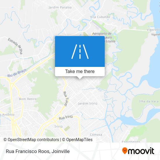 Rua Francisco Roos map