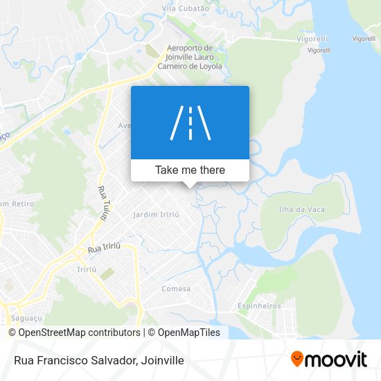 Rua Francisco Salvador map