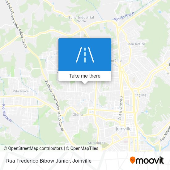 Rua Frederico Bibow Júnior map