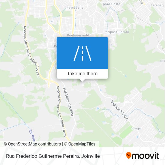 Rua Frederico Guilherme Pereira map