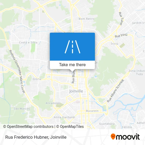 Rua Frederico Hubner map