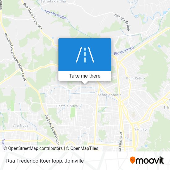 Rua Frederico Koentopp map