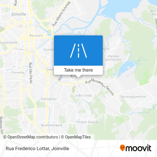 Rua Frederico Lottar map