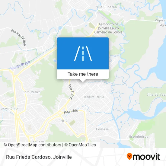 Rua Frieda Cardoso map