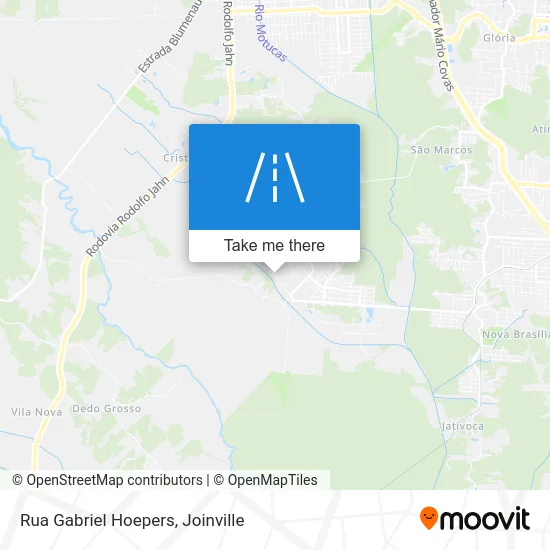 Rua Gabriel Hoepers map