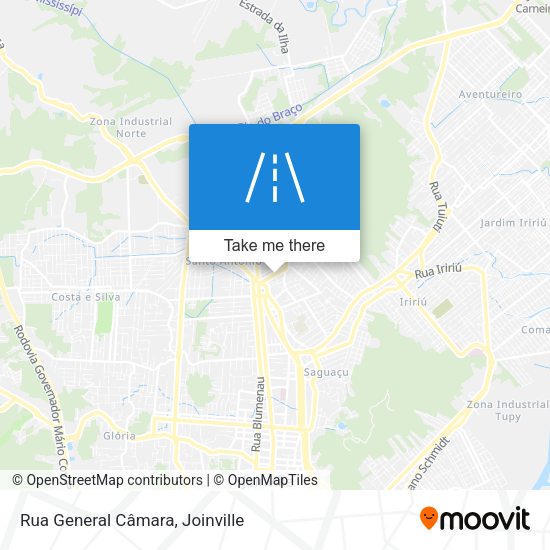 Rua General Câmara map