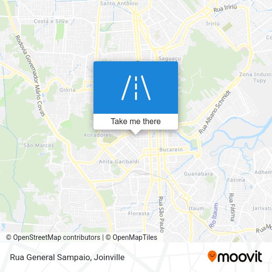 Rua General Sampaio map