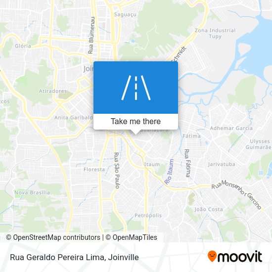Rua Geraldo Pereira Lima map