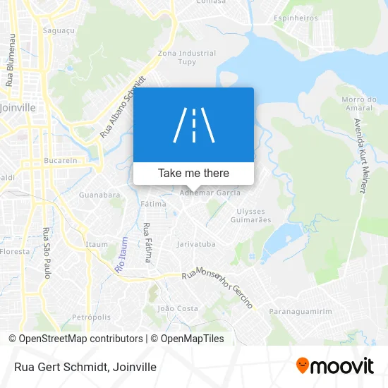 Rua Gert Schmidt map