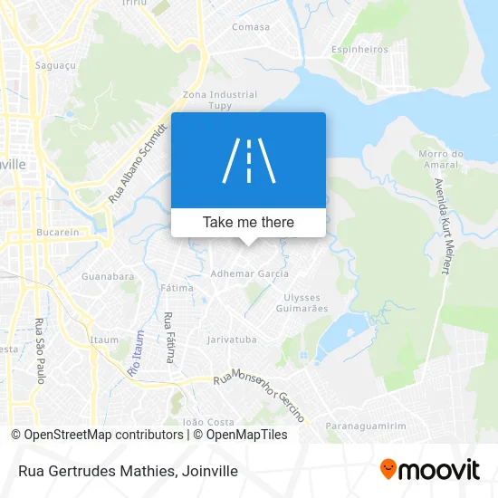 Rua Gertrudes Mathies map