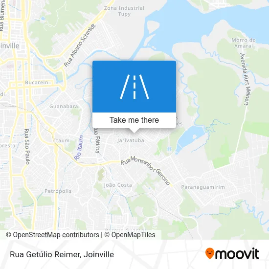 Rua Getúlio Reimer map