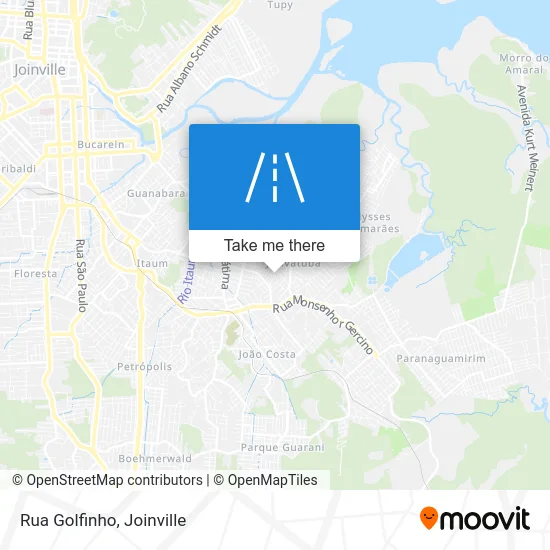 Rua Golfinho map
