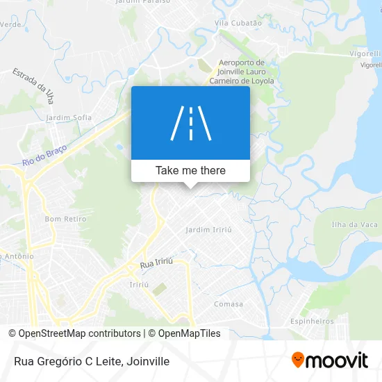 Rua Gregório C Leite map