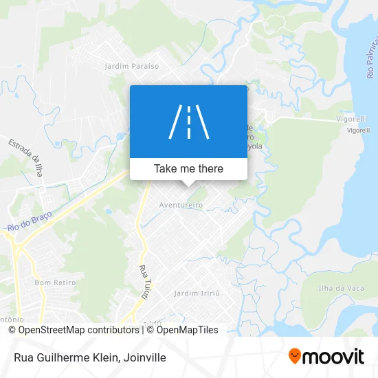 Rua Guilherme Klein map