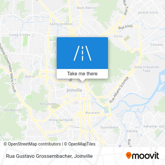 Rua Gustavo Grossembacher map