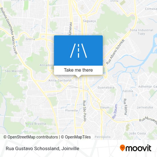 Rua Gustavo Schossland map