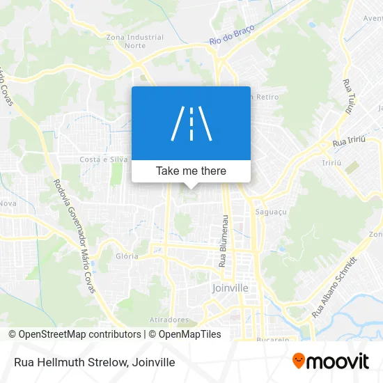 Rua Hellmuth Strelow map