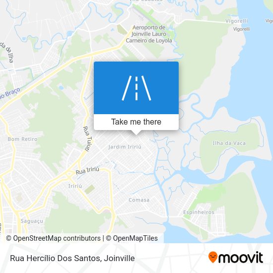 Rua Hercílio Dos Santos map