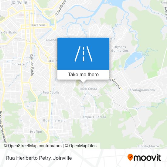 Rua Heriberto Petry map